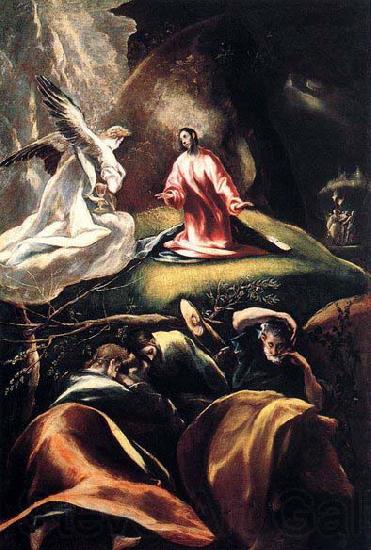 El Greco The Agony in the Garden Germany oil painting art